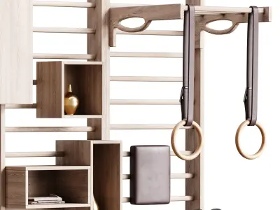 Gym equipment 07 3D model