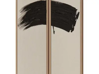3D Wall Art 014 3D model