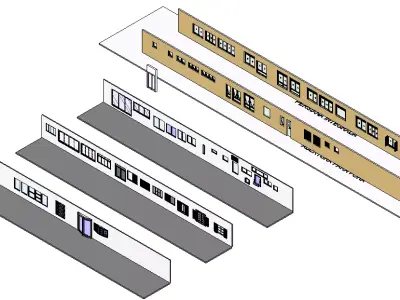 Janelas REVIT 3D model