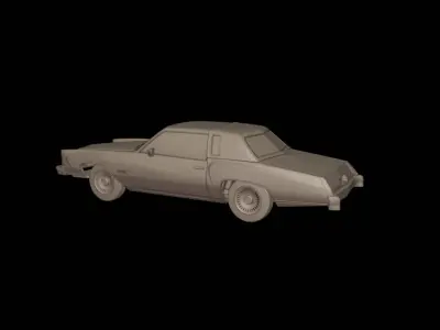 CHEVROLET MONTE CARLO 1974   3D print model