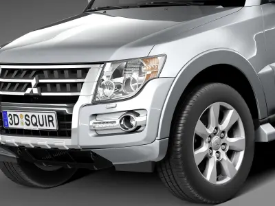 Mitsubishi Pajero Montero 2015 3D model