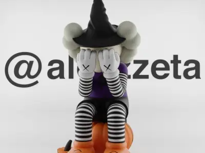 Kaws Halloween Passing Through for Print 3D print model