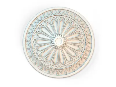 Rosette classic 3D model
