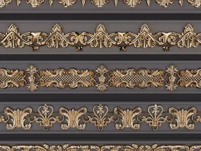 Trim Ornament 131 3D model