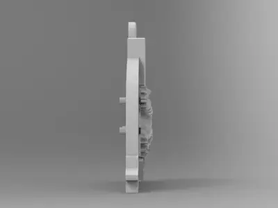 dije herradura caballo  3D print model