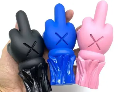 Kaws Fuck Fake Friends BFF for Print 3D print model