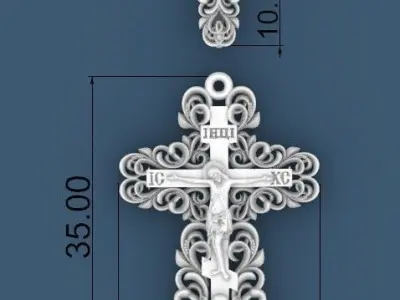Cross  3D print model