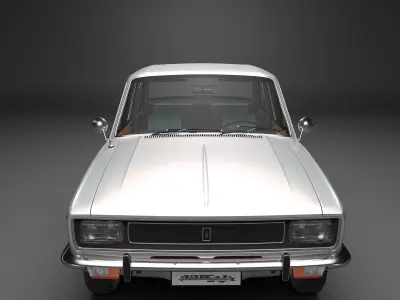 Peykan-Hillman Hunter Low-poly 3D model