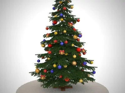 Christmas tree 3D model