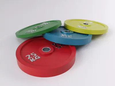 Weight Plates 3D model