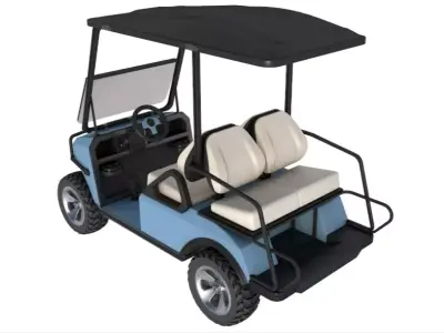 Golf Cart 3D model