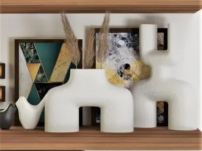 Decorative set03 3D model