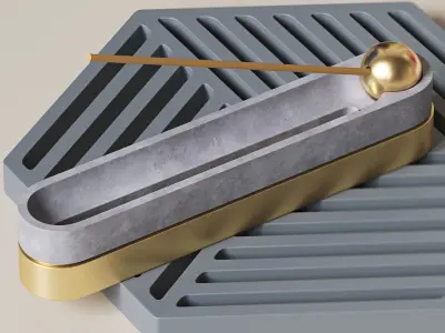 Decor Set 002 3D model