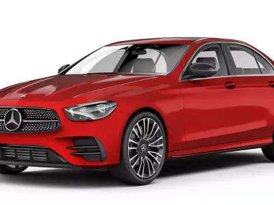 Mercedes-Benz E-Class AMG Line 2021 3D model