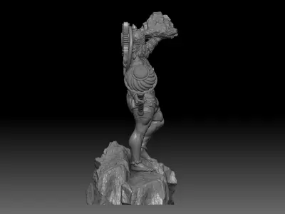 Hanuman ji 3D print model