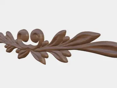 Frame Decor For Wood Carving 3D print model purchase