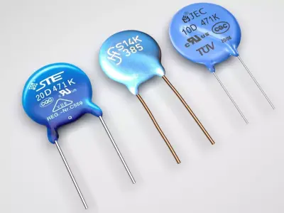 Varistors Set 3D model