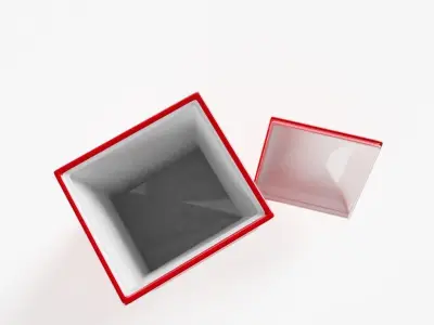 Big Polka Dot Kitchen Storage Jar 3D model