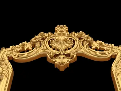 Classic decor ornament 297 3D model