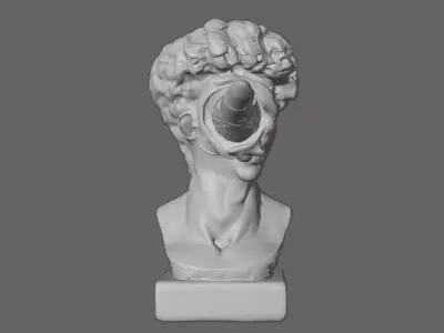 DAVID SCULPTURE 3D print model
