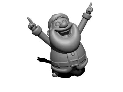 Santa Claus 3D print model purchase