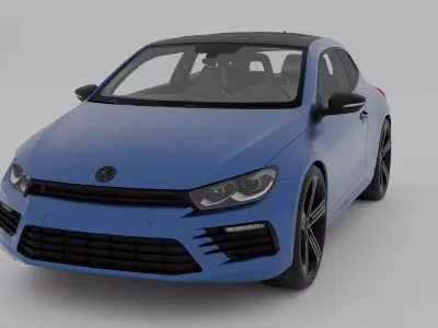 VW Scirocco 3D model