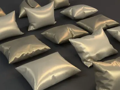 Pillows Collection set of 3D model