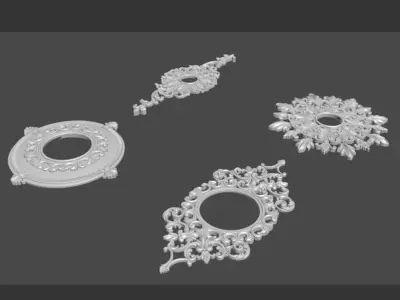 Trim Ornament 46 3D model