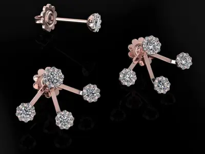 Earrings 10 3D print model