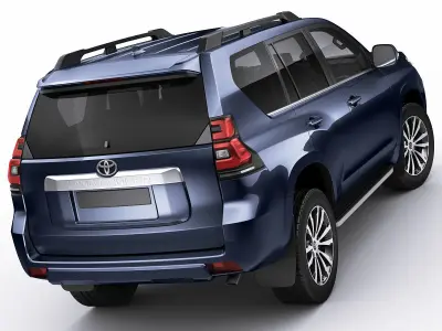 Toyota Land Cruiser J150 2018 3D model