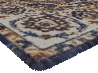 Rug Set 1598 3D model