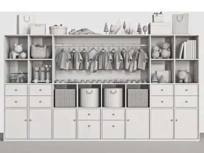wardrobe 129 3D model