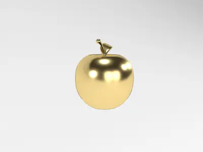 Apple v1 004 Low-poly 3D model