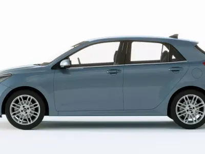 Kia Rio 2021 3D model