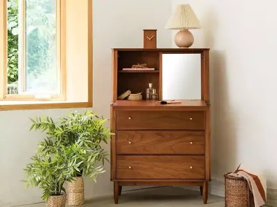 Luard Bureau Dressing Table 3D model