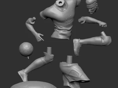  Neymar JR 3D Printable 6 3D print model