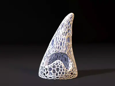 Ghost cone halloween 2 3D print model