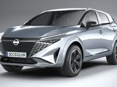 Nissan Qashqai 2025 3D model