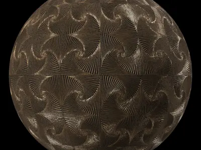 Metal Materials 55- Metal panels By Painting - Pbr 4k Seamless Texture