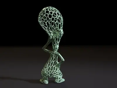 Roger Alien American Dad 3D print model