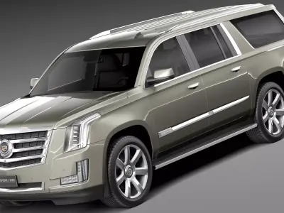 Cadillac Escalade ESV CG 2016 3D model