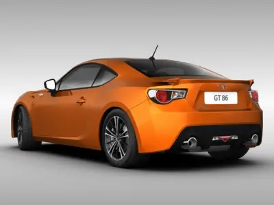 Toyota GT86 2013 3D model
