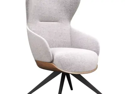 KENSINGTON ARMCHAIRS 3d model Low-poly 3D model