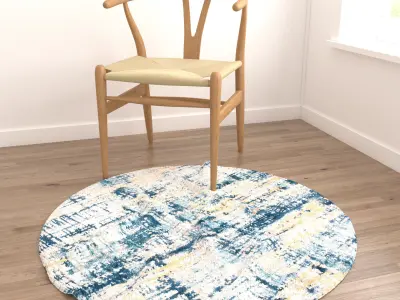 Rugs No 1037 Low-poly 3D model