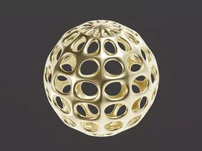 Sphere ball print model 3D print model