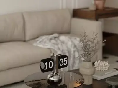 Living Room Interior Model 3D model