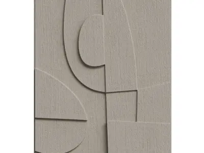 3D Wall Art 010 3D model