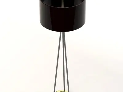 Hadley Floor Lamp 3D model