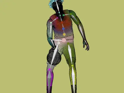 3D rigged Scottie Barnes Toronto Raptors NBA 3D model