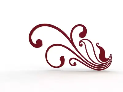 Ornament - Design F1 3D model